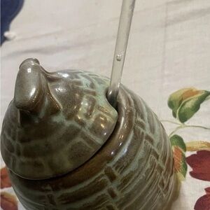 Frankoma Terracotta honey comb